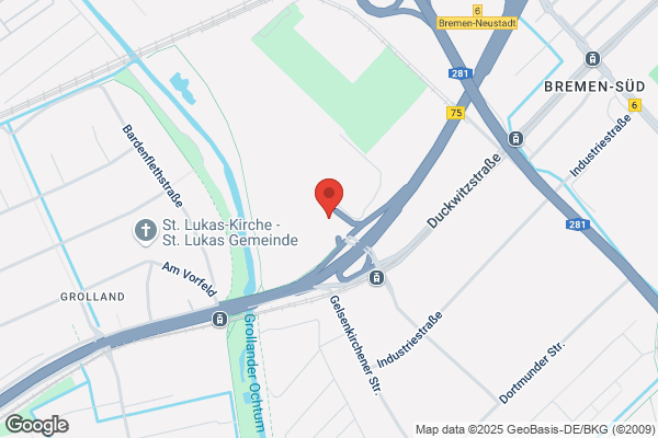 Tankstelle am Supermarkt
