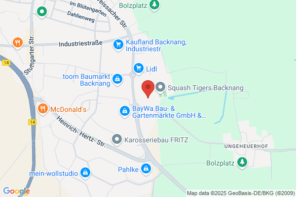 Pizzeria bei der Tennishalle