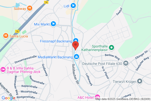 Sozialverband VdK Baden-Württemberg e.V. Ortsverband Backnang Geschäftsstelle