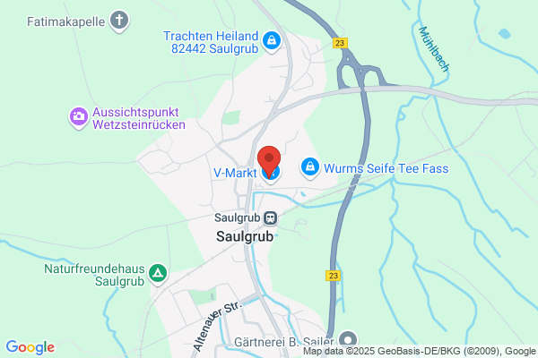 VR-Bank Werdenfels eG, SB-Filiale Saulgrub V-Markt