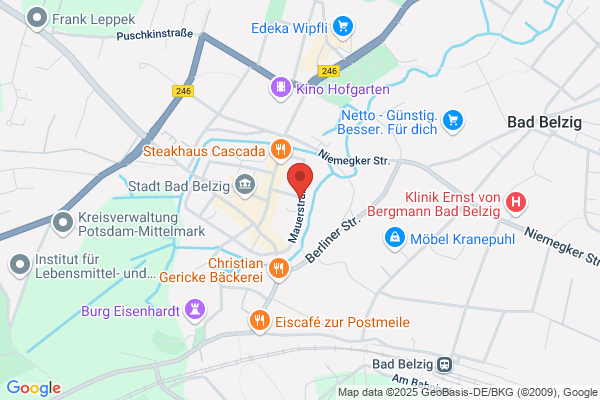 Stadtwerke Belzig GmbH Verwaltung