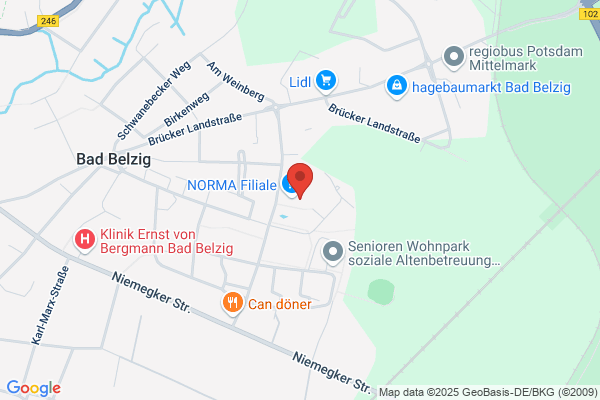 Trend-Kaufhaus Belzig-Klinkengrund