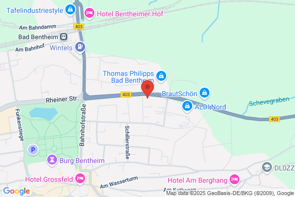 Autoschilder Steininger Bad Bentheim