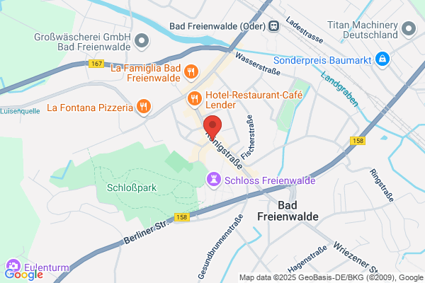 Stadt Bad Freienwalde (Oder) Konzerthalle