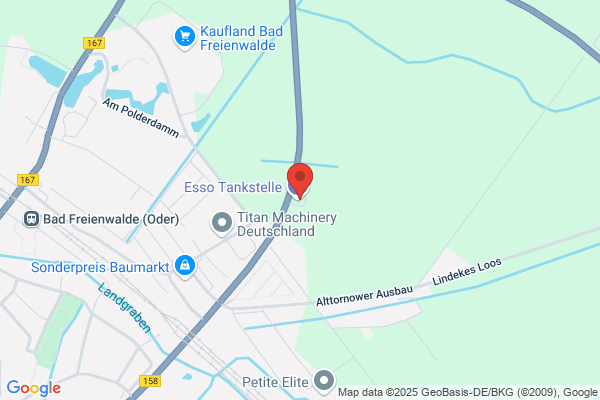 ESSO Tankstelle Manuela Rompe