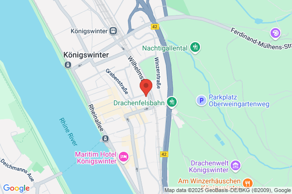 Stadtverwaltung Königswinter mit allen DienstSt. in Königswinter-Altstadt, Oberpl