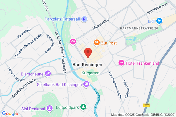 Kissinger Tropfen Stadt-Konditorei Riedel-Martin