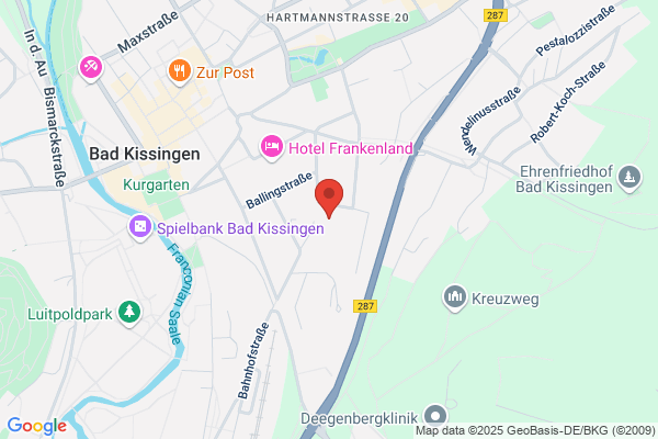 Sanatorien und Kliniken, Rehabilitationsklinik Saale