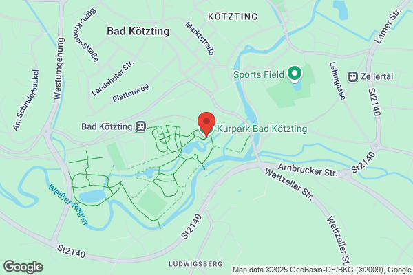 Parkcafé Minigolfanlage Kurpark Kötzting