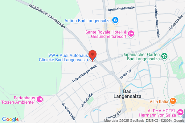 VW + Audi Autohaus Glinicke Bad Langensalza