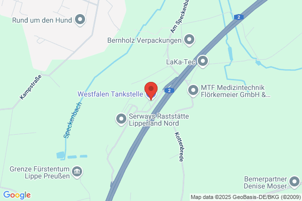 Westfalen Tankstelle