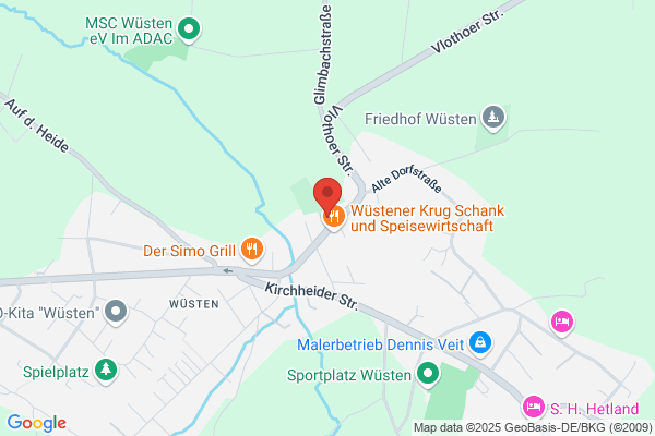 Kirche Wüsten - Evangelisch-reformierte Kirchengemeinde Wüsten