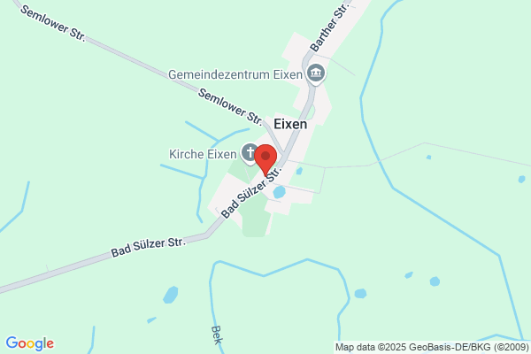 Pfarrhaus Eixen - Ev. Kirchengemeinde Semlow-Eixen