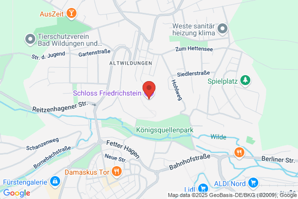 Café im Schloß Friedrichstein