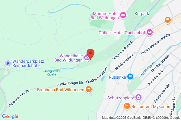 Quellencafé in der Wandelhalle