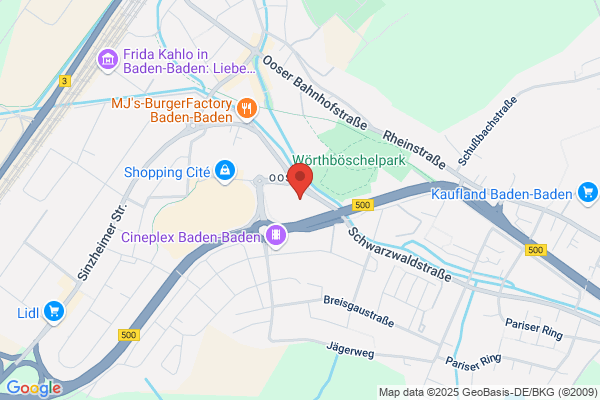 Physiotherapie Baden-Baden, ProVita Cité Therapiezentrum