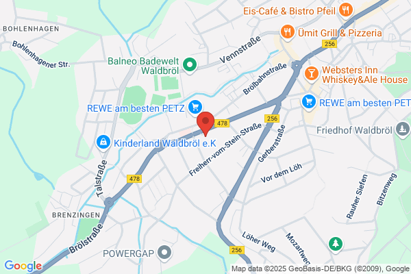 geschlossene Niederlassung