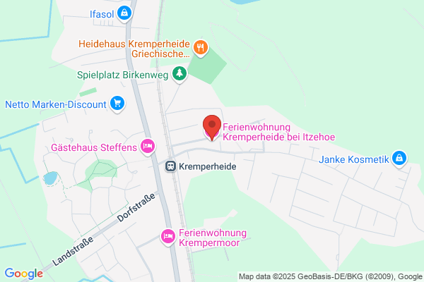 Ferienwohnung Kremperheide Itzehoe Hamburg