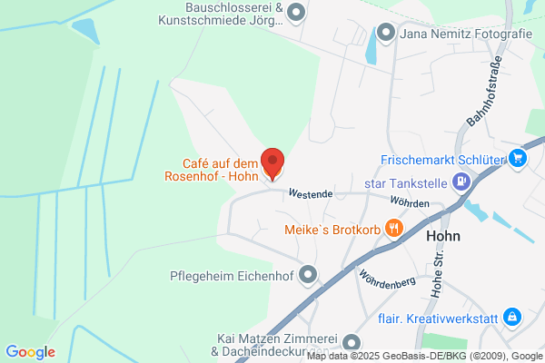 Café auf dem Rosenhof Hohn