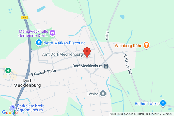 Amt Dorf Mecklenburg- Bad Kleinen