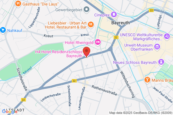 RAMADA Hotel Residenzschloss Bayreuth