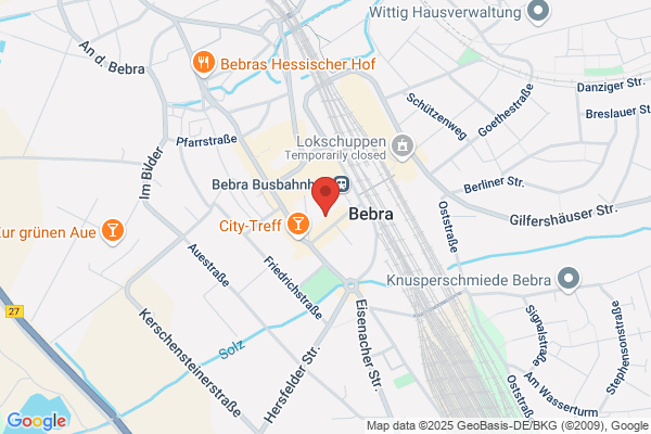 Geschlossene Geschäftsstelle