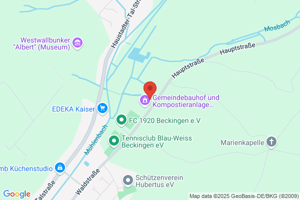 Geschlossene Geschäftsstelle