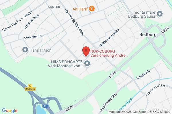 HUK-COBURG Versicherung Andre Reuter in Bedburg - Kaster