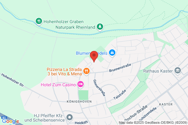 Pfarramt und St. Peter Königshoven