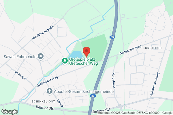 Sportverein Blau-Weiß Schinkel e.V. Geschäftsstelle