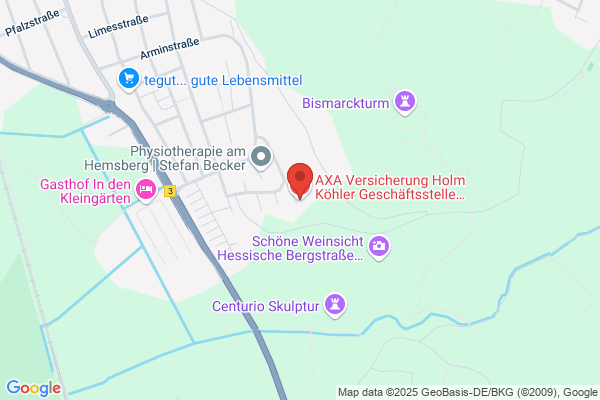 AXA Versicherung Holm Köhler Regionalvertretung in Bensheim