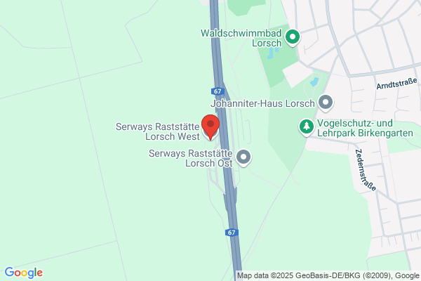 Serways Raststätte Lorsch West
