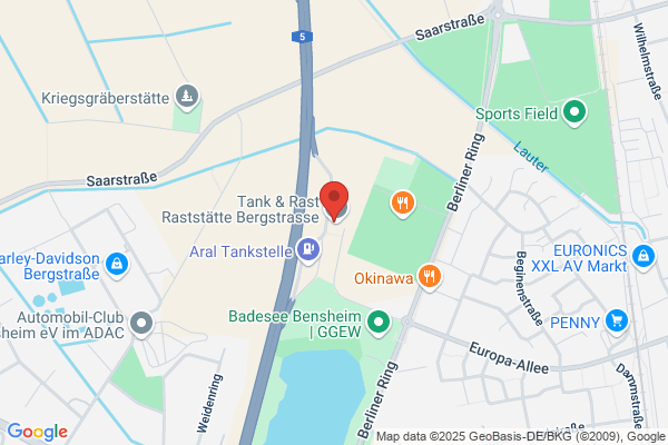 Tank & Rast Raststätte Bergstraße Ost