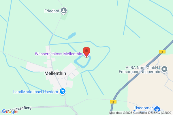 Wasserschloss Mellenthin