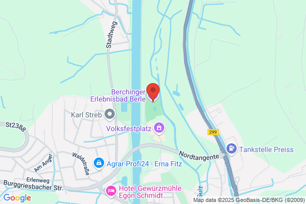 Cafeteria im Hallenbad Berle