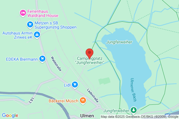 Campingplatz Jungferweiher