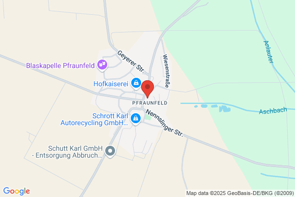Katholisches Pfarramt Pfraunfeld