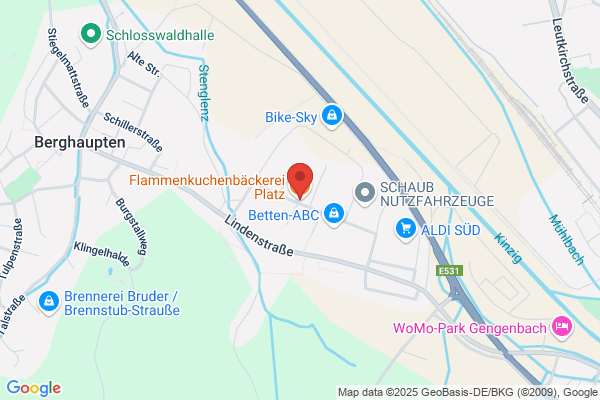 Flammenkuchenbäckerei