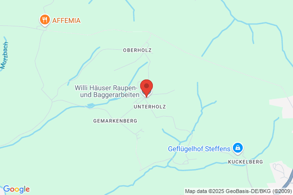 Willi Häuser Raupen und Baggerarbeiten