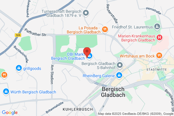 OBI Farbmisch-Service im Markt Bergisch Gladbach