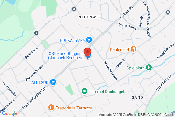 OBI Farbmisch-Service im Markt Bergisch Gladbach-Bensberg