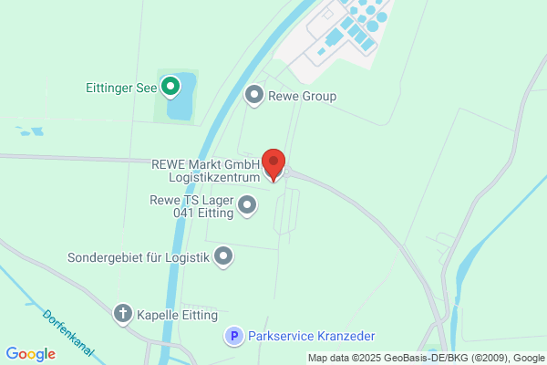 Rewe Pforte am Wareneingang
