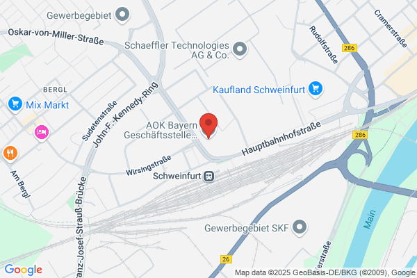AOK Bayern Geschäftsstelle Schweinfurt