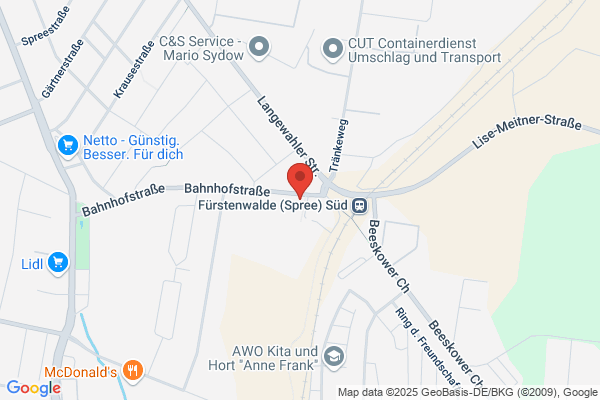Gynäkologie - Zweigpraxis Fürstenwalde | Medizinisches Versorgungszentrum (MVZ) Klinikum Frankfurt (Oder)