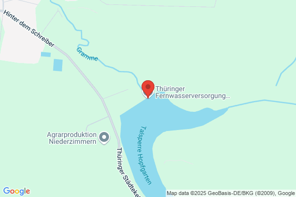 Thüringer Fernwasserversorgung Talsperre