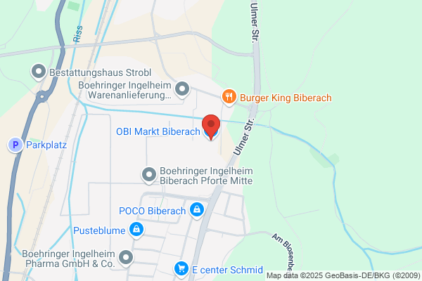 OBI Farbmisch-Service im Markt Biberach