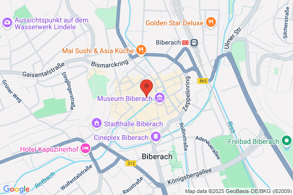 Simultane Stadtpfarrkirche St. Martin - Evangelische Stadt-Kirchengemeinde Biberach an der Riß