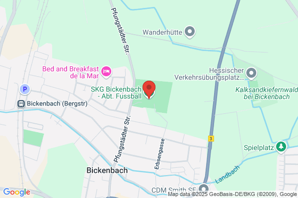 SKG Bickenbach Vereinsheim