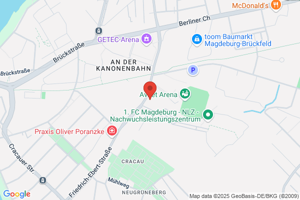 Sport- und Spielhalle im Ernst-Grube-Stadion
