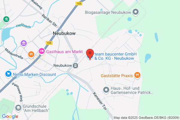 team baucenter GmbH & Co. KG - Neubukow